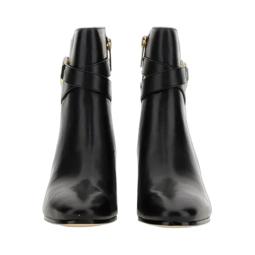 Michael Michael Kors Logo Plaque Ankle Boots