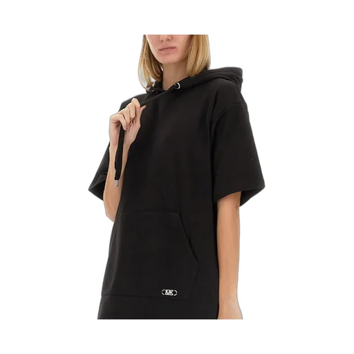 Michael Michael Kors Drawstring Hooded Mini Dress