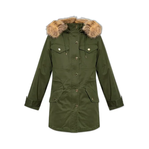 Michael Michael Kors Faux Fur Hooded Jacket