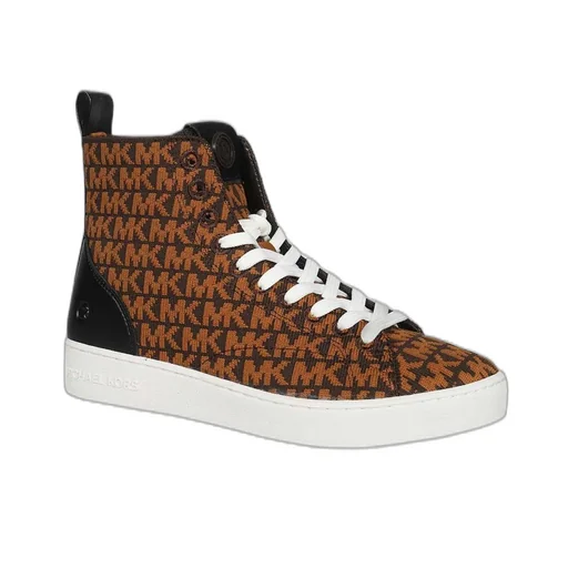 Michael Michael Kors Edie Logo Knit High-Top Sneakers