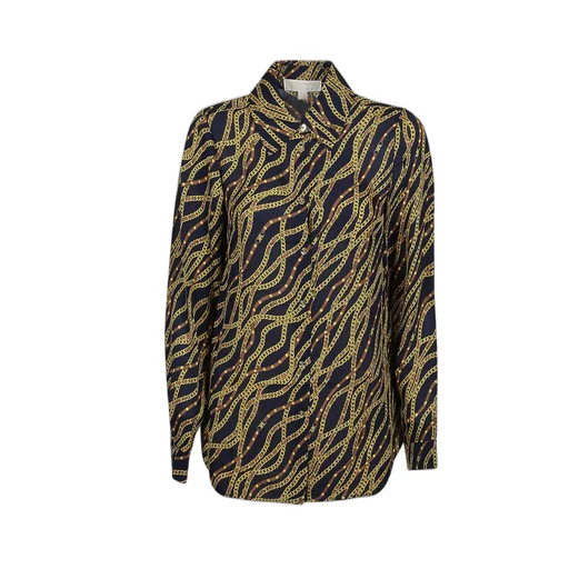 Michael Michael Kors Status Print Georgette Blouse