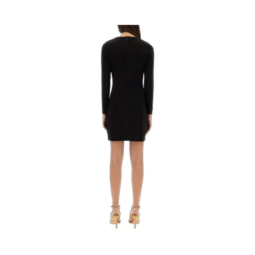 Michael Michael Kors Stretched Matte Jersey Keyhole Dress