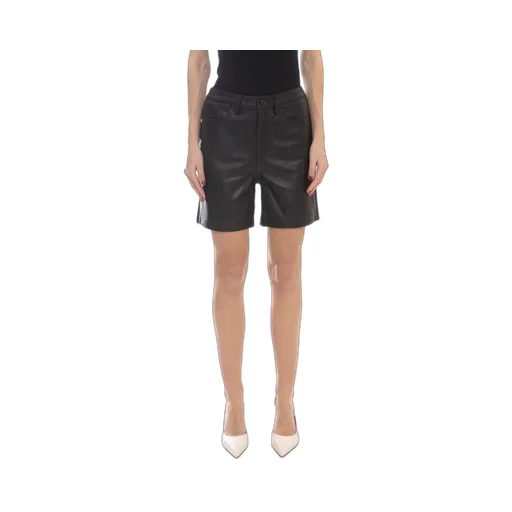 Michael Michael Kors Boyfriend Leather Shorts