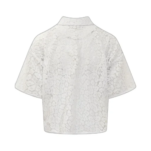 Michael Michael Kors Lace Cropped Shirt