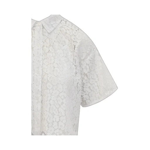 Michael Michael Kors Lace Cropped Shirt