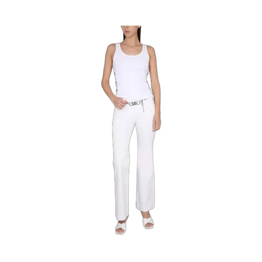 Michael Michael Kors Low-Rise Chain-Linked Flared Trousers