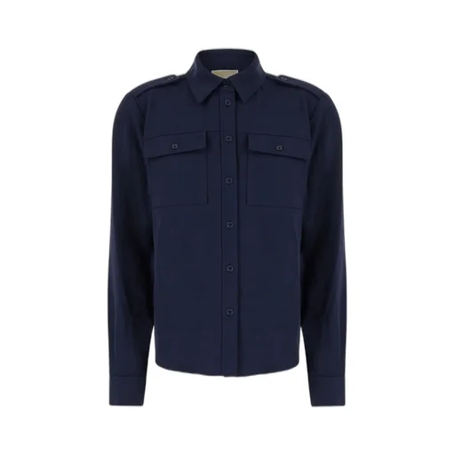 Michael Michael Kors Crepe Utility Shirt