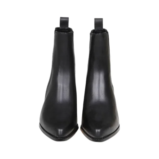 Michael Michael Kors Logo Plaque Pointed Toe Ankle Boots