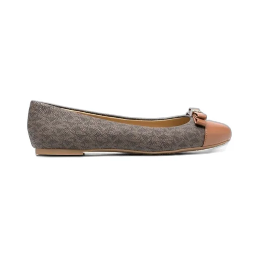 Michael Michael Kors Logo Monogram Flat Shoes