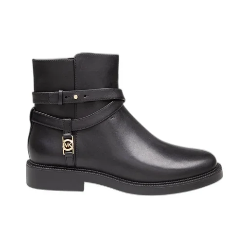 Michael Michael Kors Crosby Leather Platform Moto Boots