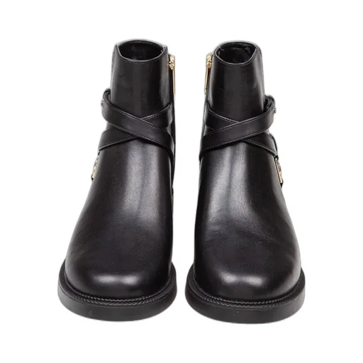 Michael Michael Kors Crosby Leather Platform Moto Boots