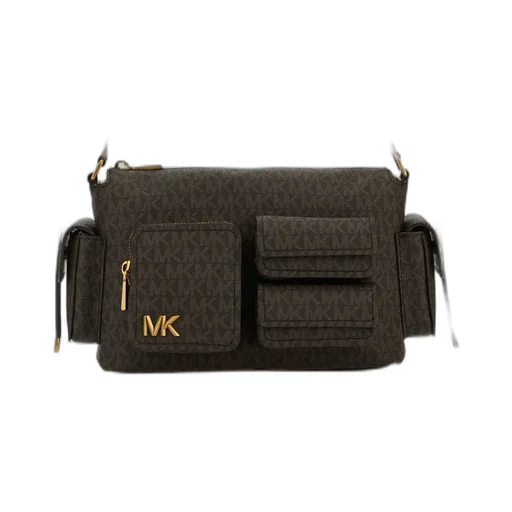 Michael Michael Kors Dakota Medium Signature Logo Shoulder Bag