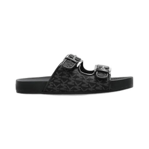 Michael Michael Kors Byers Signature Logo Slide Sandals