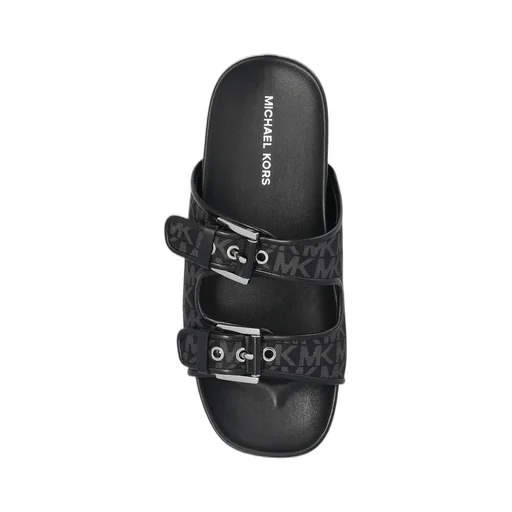 Michael Michael Kors Byers Signature Logo Slide Sandals