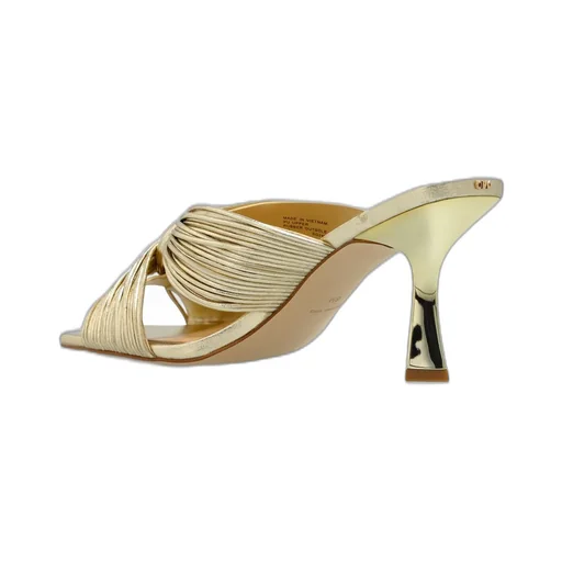 Michael Michael Kors Alessia Metallic Mule Sandals