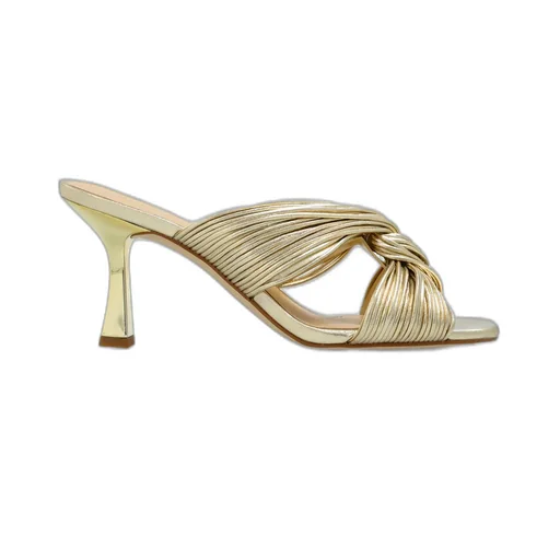 Michael Michael Kors Alessia Metallic Mule Sandals