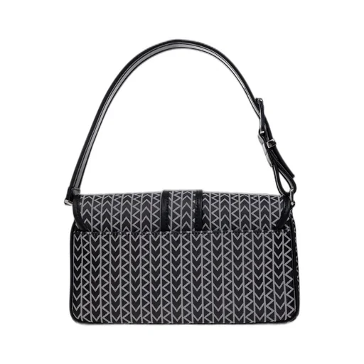 Michael Michael Kors Logo Jacquard Colby Medium Shoulder Bag