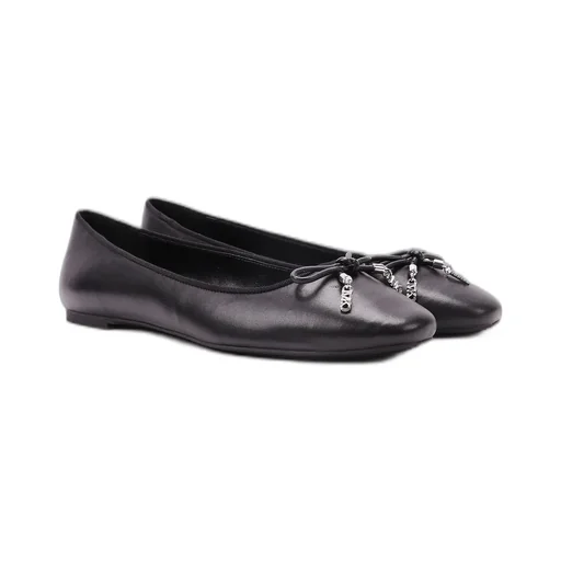 Michael Michael Kors Nori Leather Ballet Flats