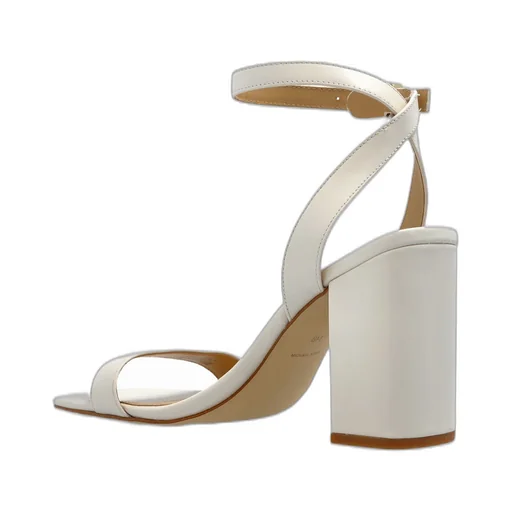 Michael Michael Kors Merriam Leather Block Heel Sandals
