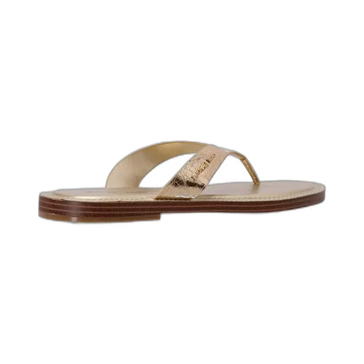Michael Michael Kors Koko Metallic Flip Flop Sandals