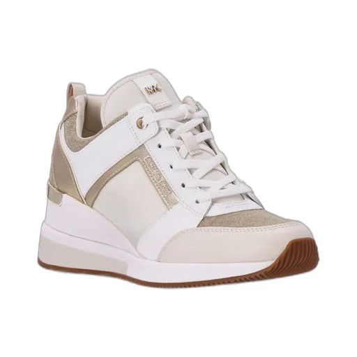 Michael Michael Kors Logo Patch Wedge-Heel Sneakers