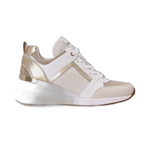 Michael Michael Kors Logo Patch Wedge-Heel Sneakers