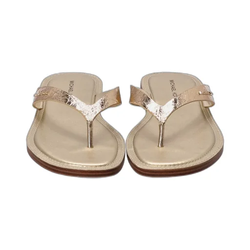 Michael Michael Kors Koko Metallic Flip Flop Sandals