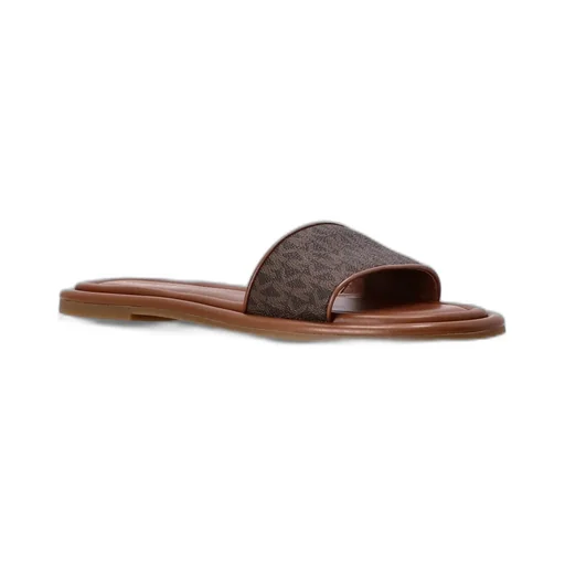 Michael Michael Kors Dana Signature Logo Slide Sandals