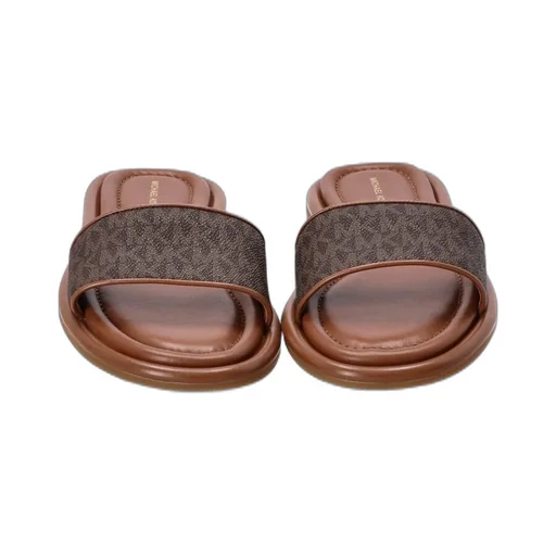 Michael Michael Kors Dana Signature Logo Slide Sandals