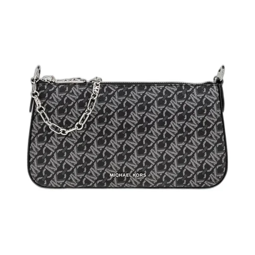 Michael Michael Kors Empire Medium Metallic Chain-Link Pochette