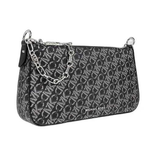 Michael Michael Kors Empire Medium Metallic Chain-Link Pochette