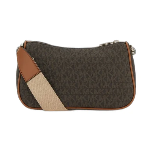 Michael Michael Kors Monogram-Patterned Zipped Crossbody Bag