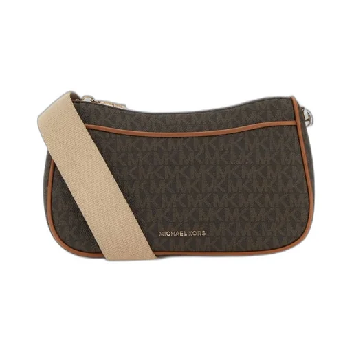 Michael Michael Kors Monogram-Patterned Zipped Crossbody Bag