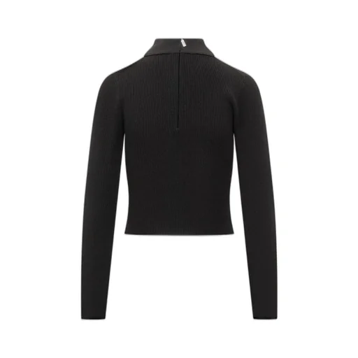 Michael Michael Kors Rear Zipped Mock Neck Jumper
