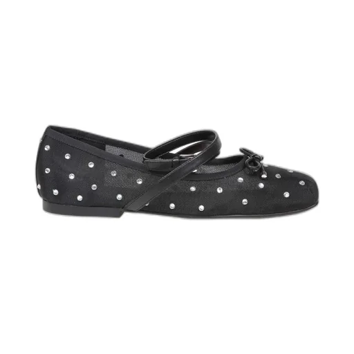 Michael Michael Kors Collette Embellished Mesh Ballet Flats