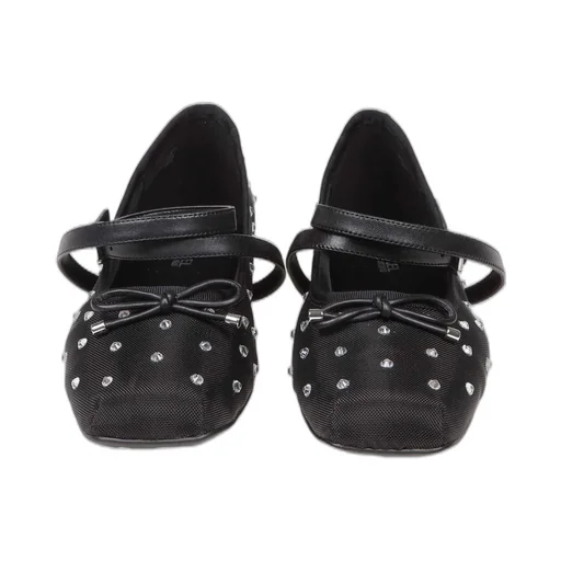Michael Michael Kors Collette Embellished Mesh Ballet Flats