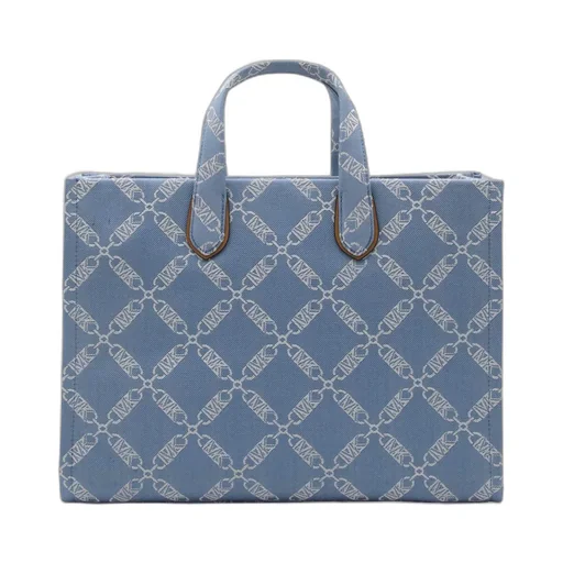 Michael Michael Kors All-Over Logo Jacquard Tote Bag