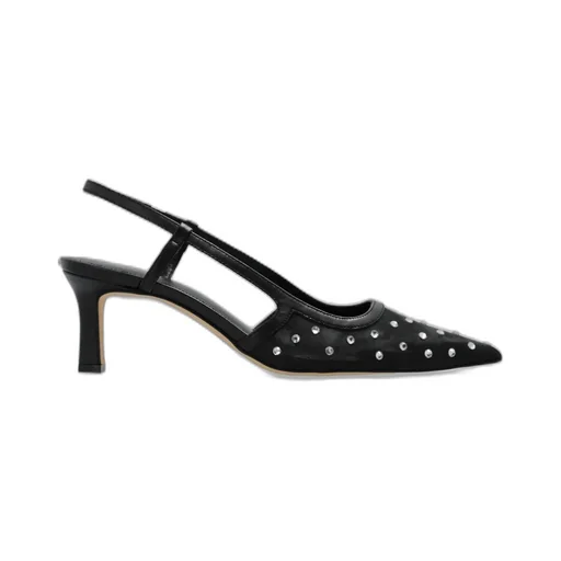 Michael Michael Kors Alora Embellished Mesh Slingback Pumps