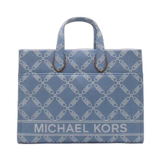 Michael Michael Kors All-Over Logo Jacquard Tote Bag