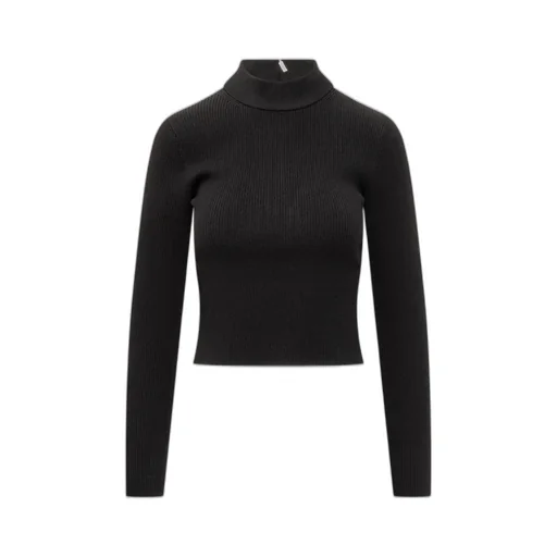 Michael Michael Kors Rear Zipped Mock Neck Jumper