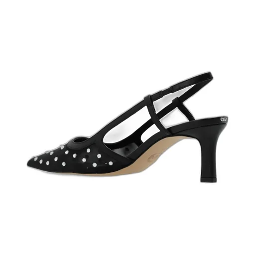 Michael Michael Kors Alora Embellished Mesh Slingback Pumps