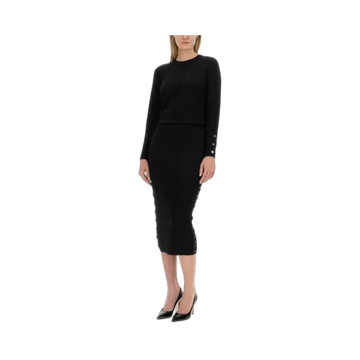 Michael Michael Kors Buttoned Knit Top