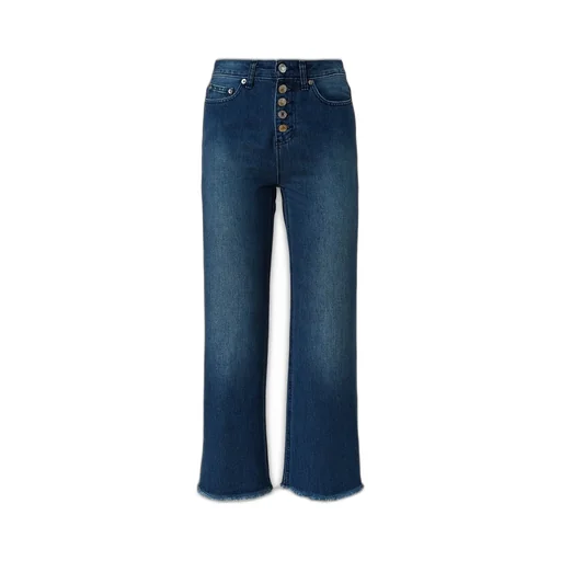 Michael Michael Kors Selma High-Waist Flared Jeans