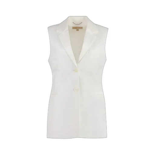 Michael Michael Kors Sleeveless Single-Breasted Blazer