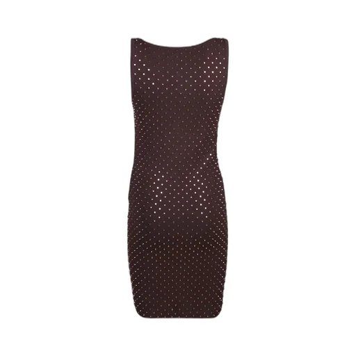 Michael Michael Kors Stud-Embellished Straight Hem Mini Dress