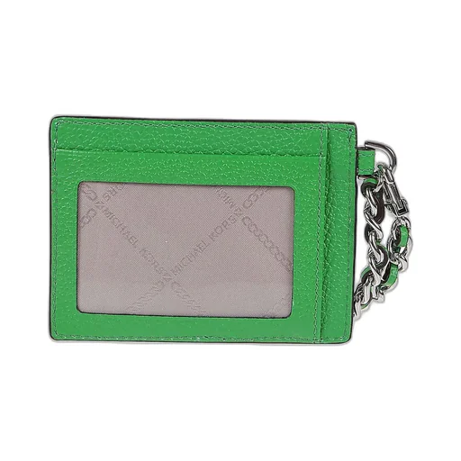 Michael Michael Kors Logo Plaque Chained Small Cardholder