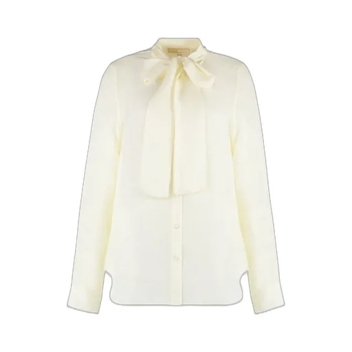 Michael Michael Kors Tie-Neck Buttoned Blouse