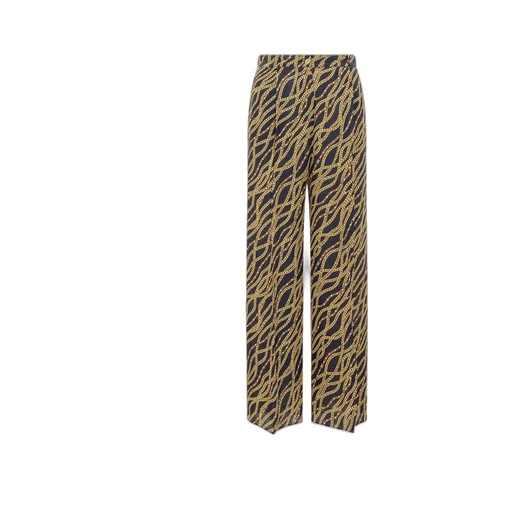 Michael Michael Kors Graphic Printed Wide Leg Trousers