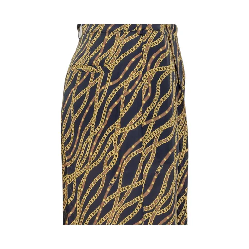Michael Michael Kors Graphic Printed Wide Leg Trousers