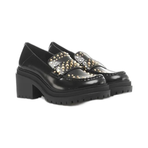 Michael Michael Kors Stud-Embellished Round-Toe Loafers